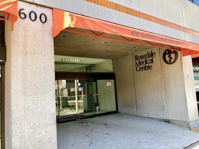 JM Nutrition Downtown Toronto Office Building Exterior Entrance